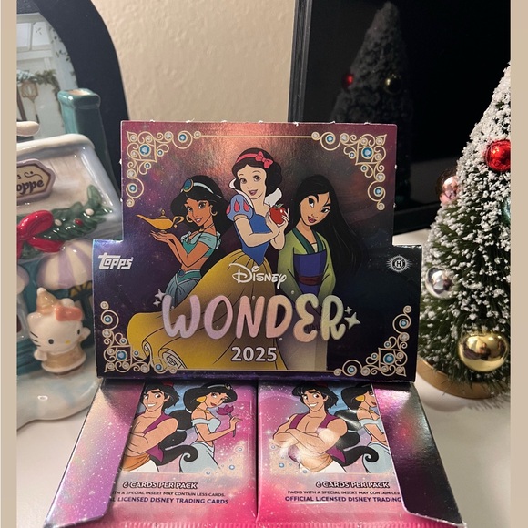 Disney Other - Topps Disney Wonder 2025 Trading Cards - hobby box retail break